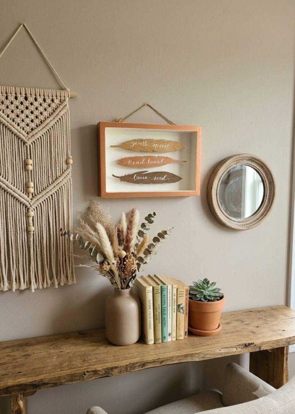 Picture Wall Decor Natural Rustic Aesthetic